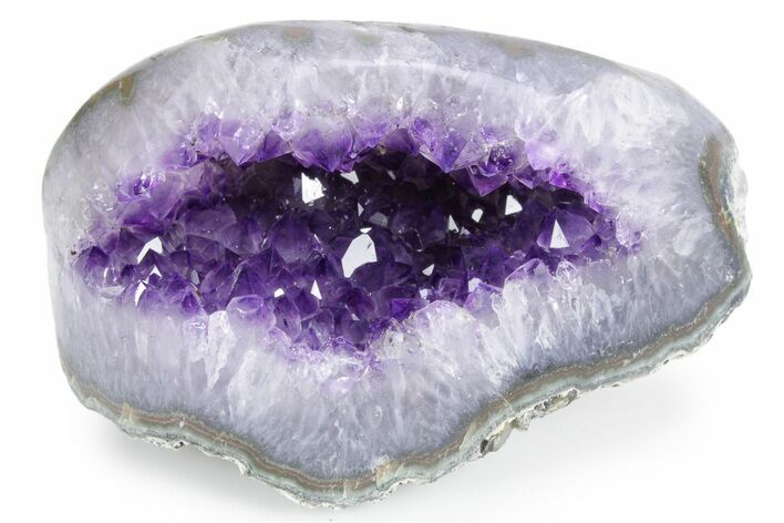 Sparkly Purple Amethyst Geode - Uruguay #357226